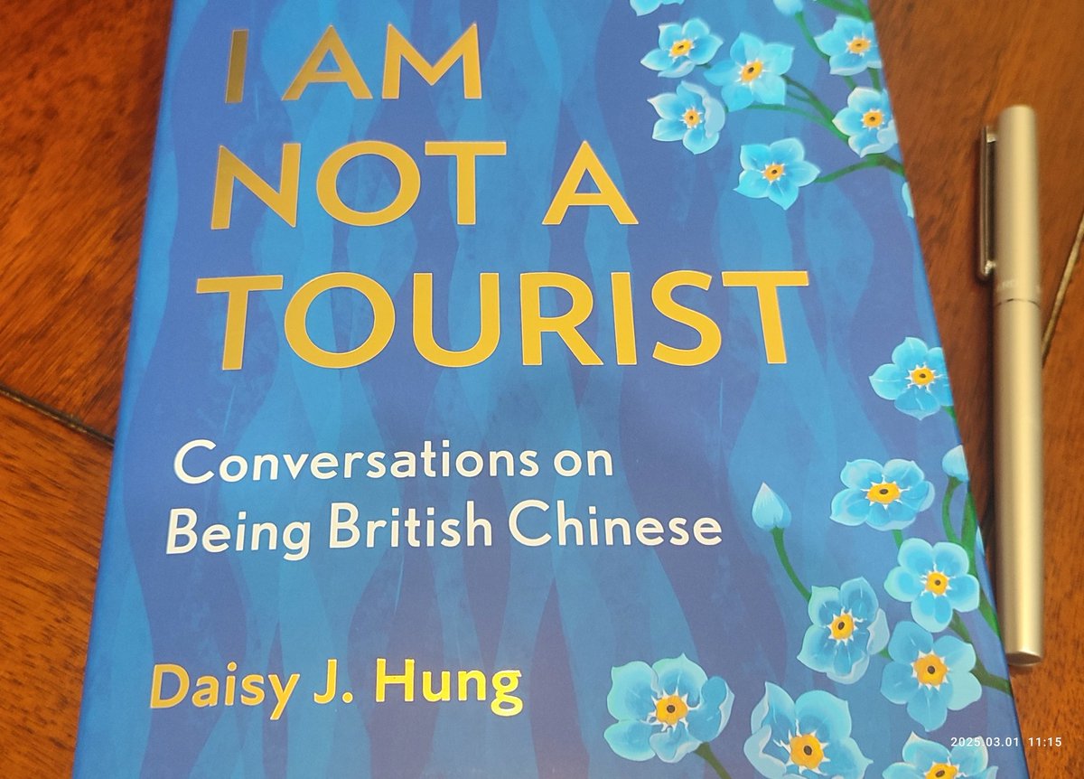 Thrilled to receive a pre- released copy of 'I am not a tourist' by my friend <a href="/DaisyHungUK/">Daisy J. Hung (she/her)</a>! A must- read on British Chinese identity and it's social, historical and poly roots. 

Find out more: daisyjhung.com #BritishChinese #IAmNotATourist