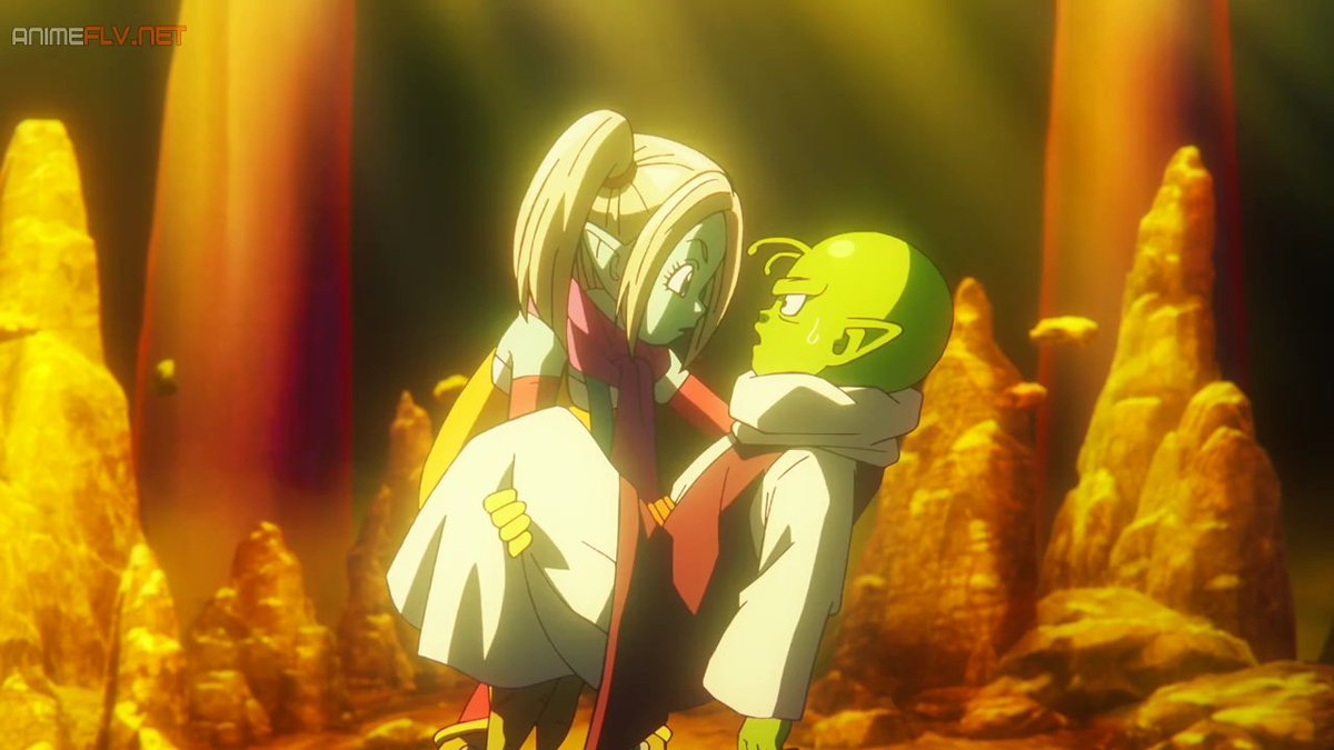 DendeZKami's tweet photo. Volví, ya se acabó Daima y me encontré con esto: 

#Dende #Panzy https://t.co/v5LtU8VzRy