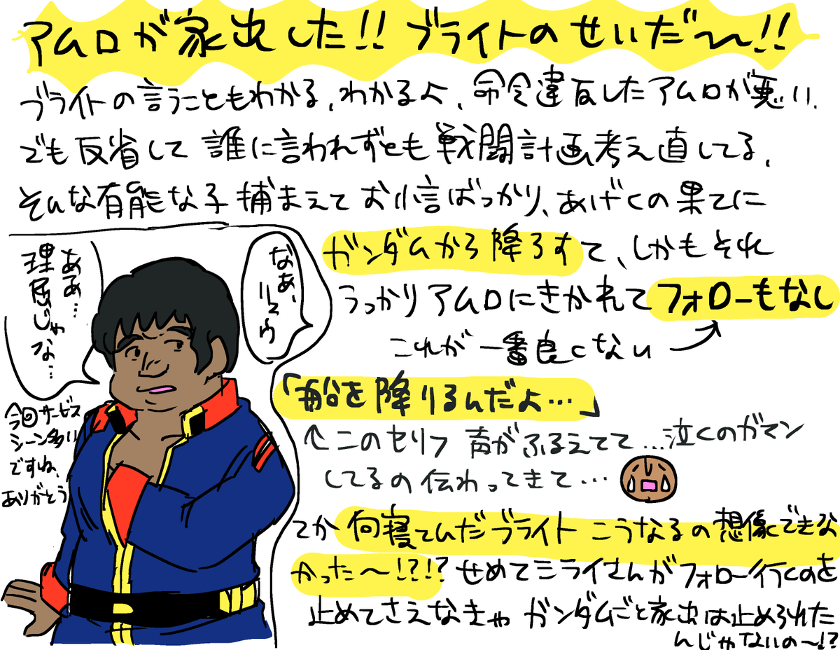 機動戦士ガンダムの17話を見ました 