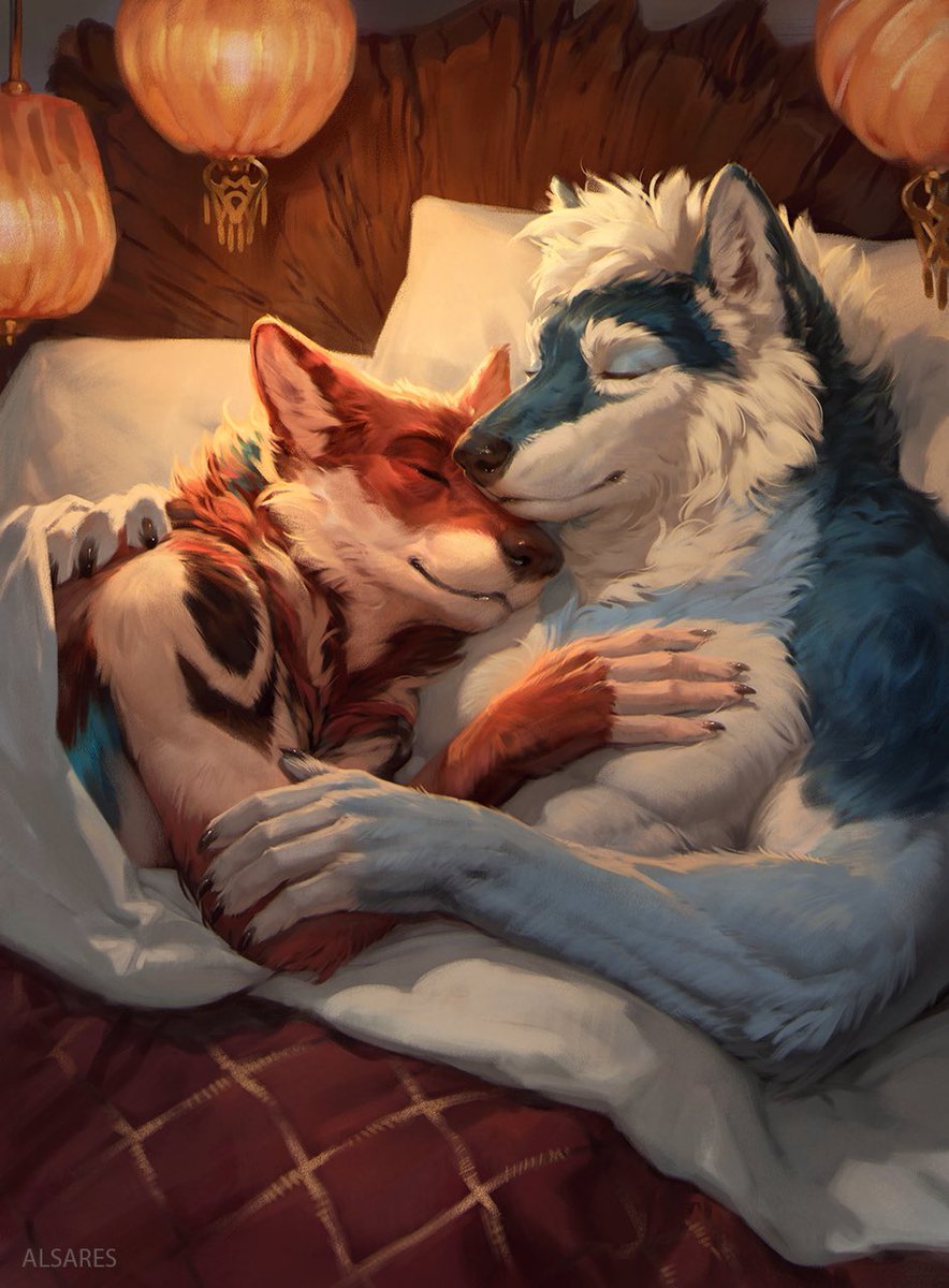 fluff pile!

art by awesome <a href="/AlsaresLynx/">Alsares</a>