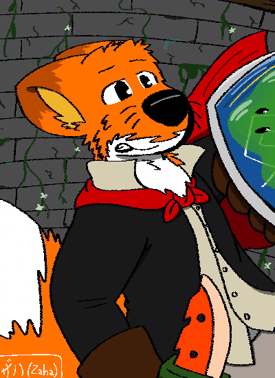 I've made a small art for my badge for this year's Fauntastic :D I figured I'd share it too since it's gonna be printed super small on my badge X33 I hope you like it as much as I do, I really loved pushing the pixelated part to the max hehehe #furry #furryart #furryartwork