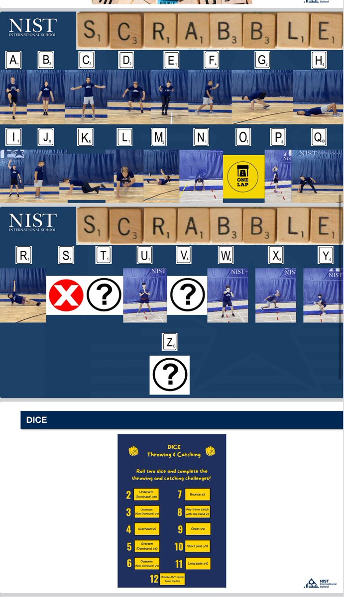 LockettMeg's tweet image. Super excited to be presenting at EARCOS in a couple of weeks 🎉 GAMIFICATION Highlighting strengths and challenges while we play Fitness Scrabble, Dice Throwing &amp;amp; Catching, Disco Monopoly &amp;amp; Spin the Wheel! Games are easily modified #EARCOS #gamification #PhysEd #peteacher