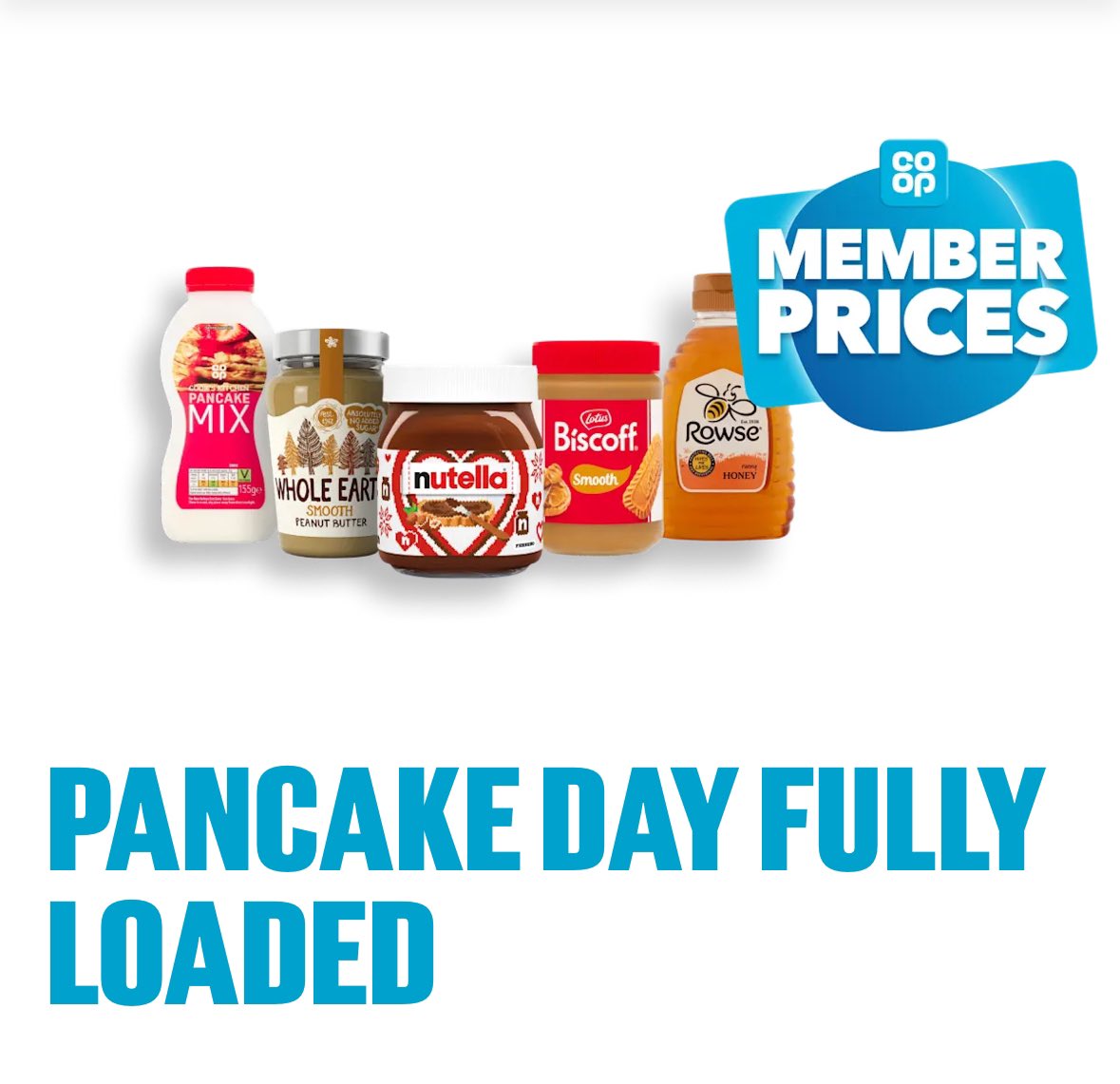 Pop in to Co-op West Kirby for all your pancake day essentials 🥞🍋🍓

If you aren't already a Member, sign up here 👇 to get some amazing deals!

coop.co.uk/membership

<a href="/ianhall_92588/">Ian Hall</a> <a href="/jeanie_hughes/">Jean McCormick</a>