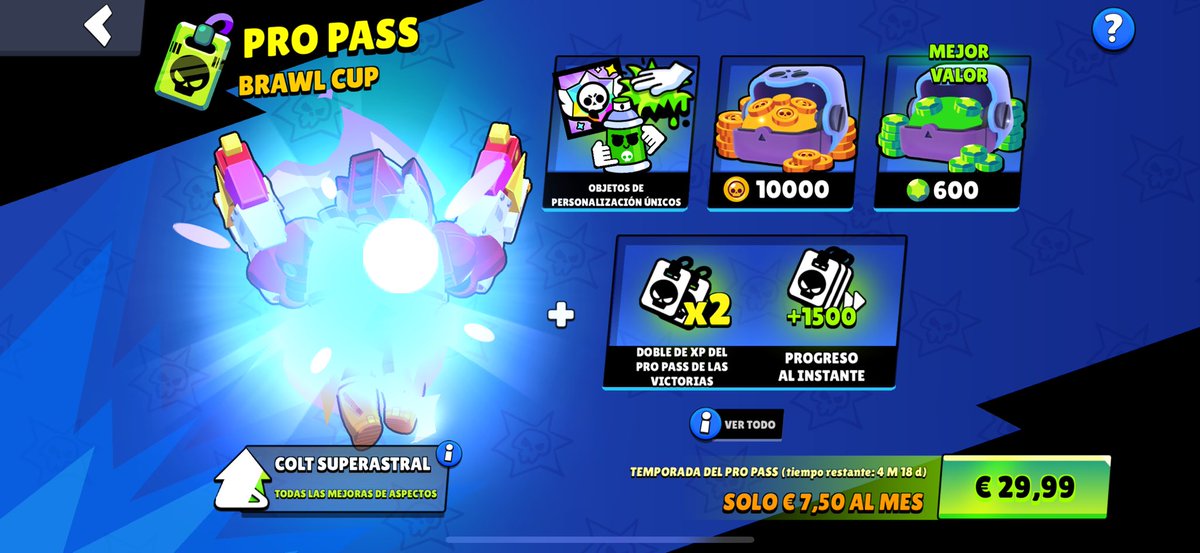 🎁SORTEO 1 PRO PASS🎁

Requisitos:

🎗️Follow <a href="/BrawlSpain_/">Brawl Spain</a> 
🎗️Join Discord: discord.gg/fU2raG3z
🎗️Dar RT &amp; MG
🎗️Comenta tu brawler favorito.

El ganador de dará en 7 dias.