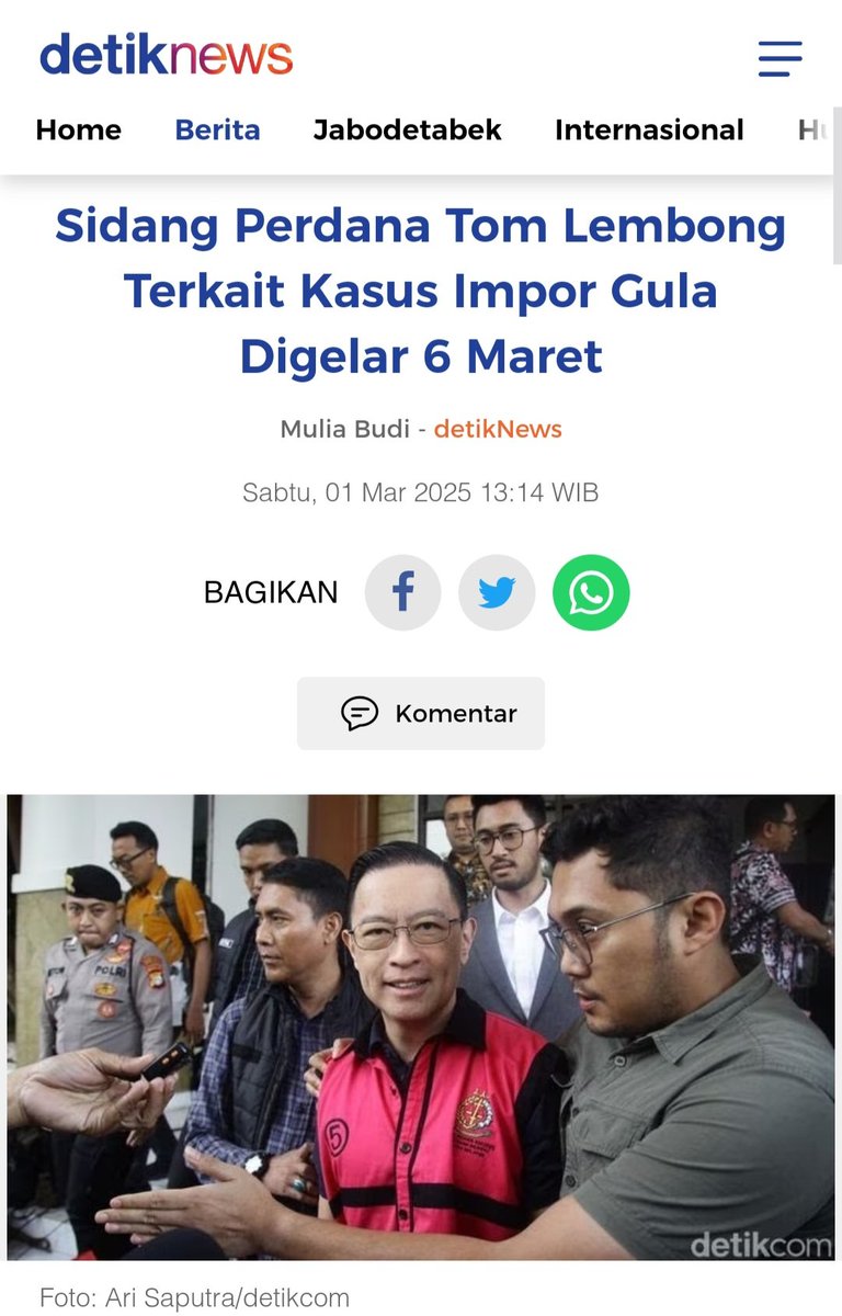BosPurwa's tweet photo. Yuk bersiap kita ramein..
Sidang Tom Lembong 6 Maret 2025 https://t.co/BXDzeKlzsE