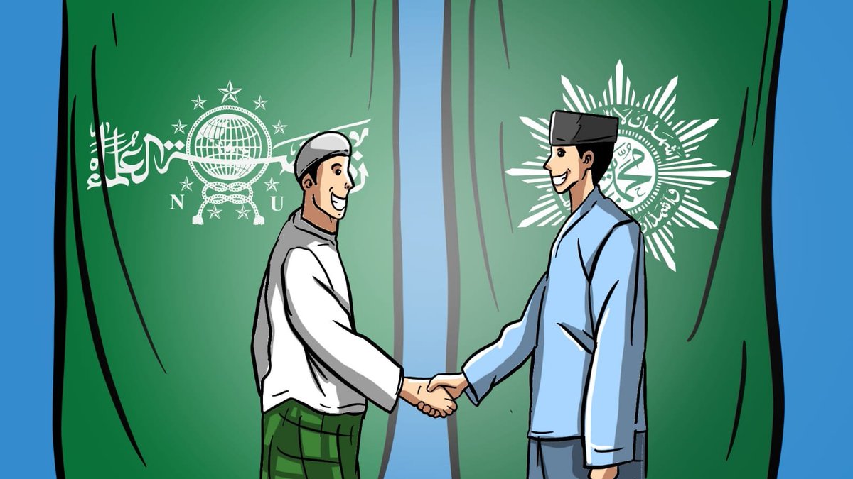 AzizulFarhan2's tweet image. "Kenapa Wujud Perbezaan Antara NU dan Muhammadiyah?"

Kalau sebut tentang Islam di Indonesia, dua nama besar yang selalu disebut ialah Muhammadiyah dan Nahdlatul Ulama (NU). 

Dua organisasi ini mempunyai pengikut dan juga pengaruh yang besar dalam masyarakat.