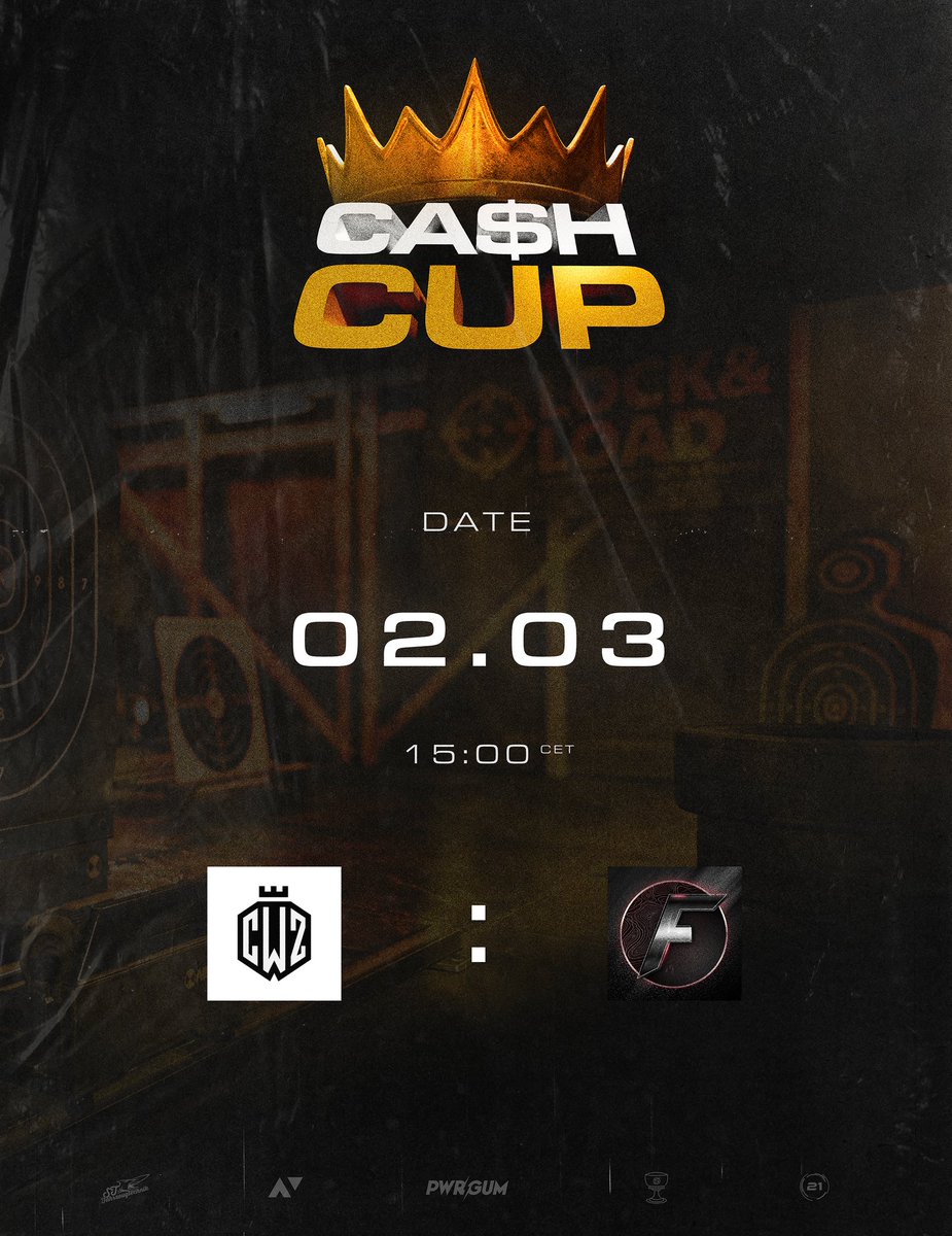 CrownZero CashCup (@crownzerocup) on Twitter photo 👑CASH-CUP👑
Es ist soweit, am Sonntag starten wir mit unserem 1. Cash Cup 🤑
3 Maps mit jeweils 50€ pro Win für <a href="/CrownZero_CwZ/">Crown Zero</a> und <a href="/frequency_org/">Frequency Esports</a> 💰
⏰️ Sonntag 15Uhr
🎥 twitch.tv/myszkovic
🎙 <a href="/myszkovicR6/">Myszkovic</a> 👑CASH-CUP👑
Es ist soweit, am Sonntag starten wir mit unserem 1. Cash Cup 🤑
3 Maps mit jeweils 50€ pro Win für <a href="/CrownZero_CwZ/">Crown Zero</a> und <a href="/frequency_org/">Frequency Esports</a> 💰
⏰️ Sonntag 15Uhr
🎥 twitch.tv/myszkovic
🎙 <a href="/myszkovicR6/">Myszkovic</a>