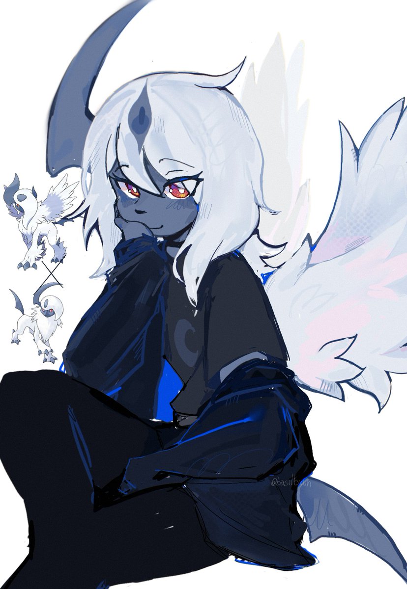 basilbxun's tweet photo. absol :3 https://t.co/d3zOsbdg6z
