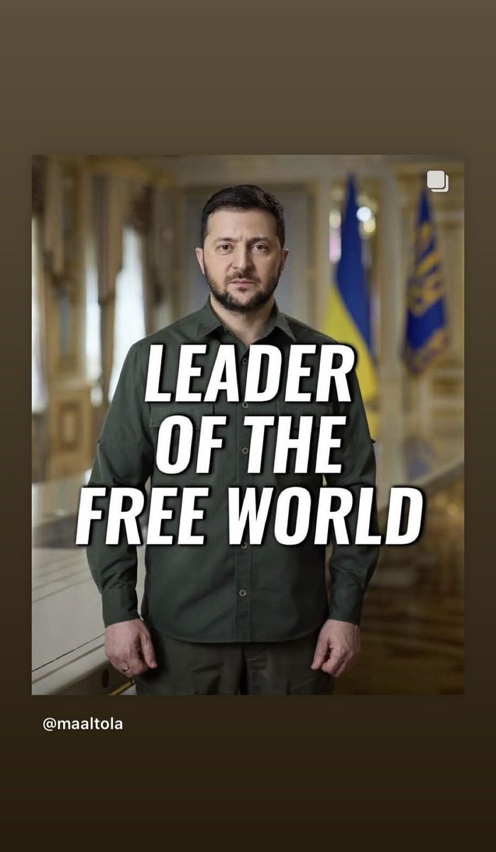 Tämän ajan suurin johtaja. Slava Ukraini!