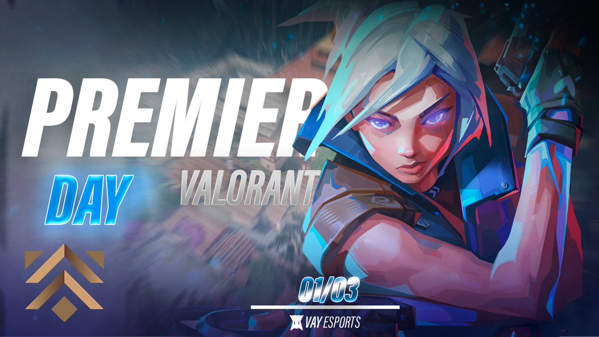 PREMIERDAY | #VAYVALO

Hoy tenemos día decisivo en el premier.
Confianza plena en estos chicos.
GO GO GO!!!

#SiempreVAY #Valorant #Premier