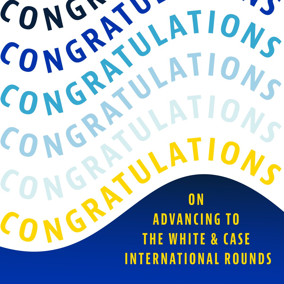 Hats off to national champion Universidad Nacional Autónoma de México, and runner-up, Universidad Panamericana Campus Aguascalientes, who will represent Mexico at the White &amp; Case International Rounds! #Jessup2025