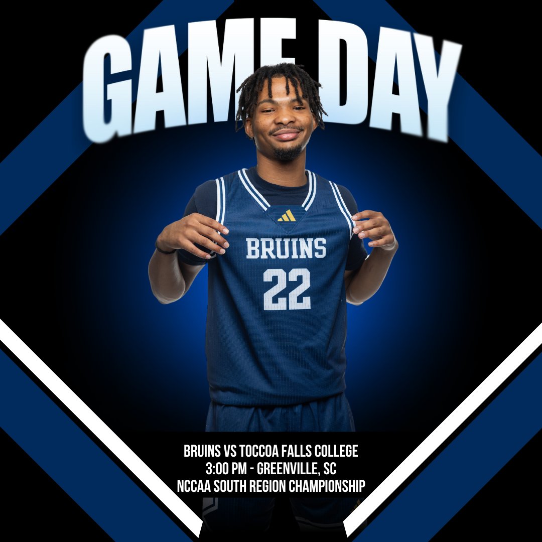 IT'S CHAMPIONSHIP GAME DAY! 🐻🏀

The Bruins are looking for back-to-back region championships!

📺: bit.ly/4eE2uO3