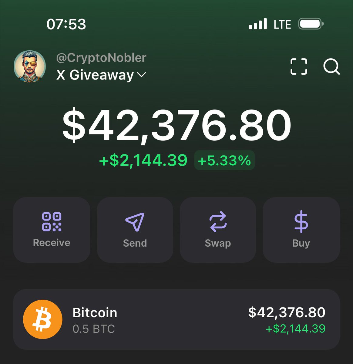 Giving away 0.5 #Bitcoin (~$42,000).

Today, I decided to help those in need and send 0.1 $BTC to 5 lucky followers (~$8,400 each).

Like, retweet and comment 'done'.

Random winners in 24 hours, must be following &amp; open DMs.