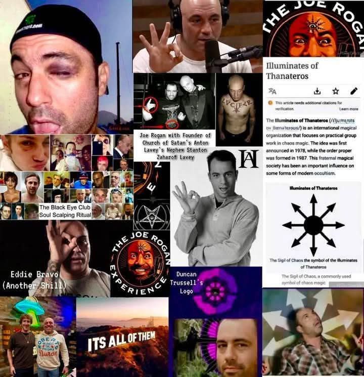 BabyD1111229's tweet image. Joe Rogan is controlled opposition and a illuminati satanist…
#passiton 🤭
