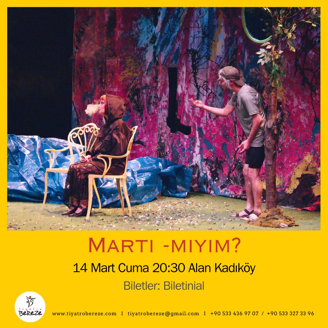 Biletler: biletinial.com/tr-tr/tiyatro/…
