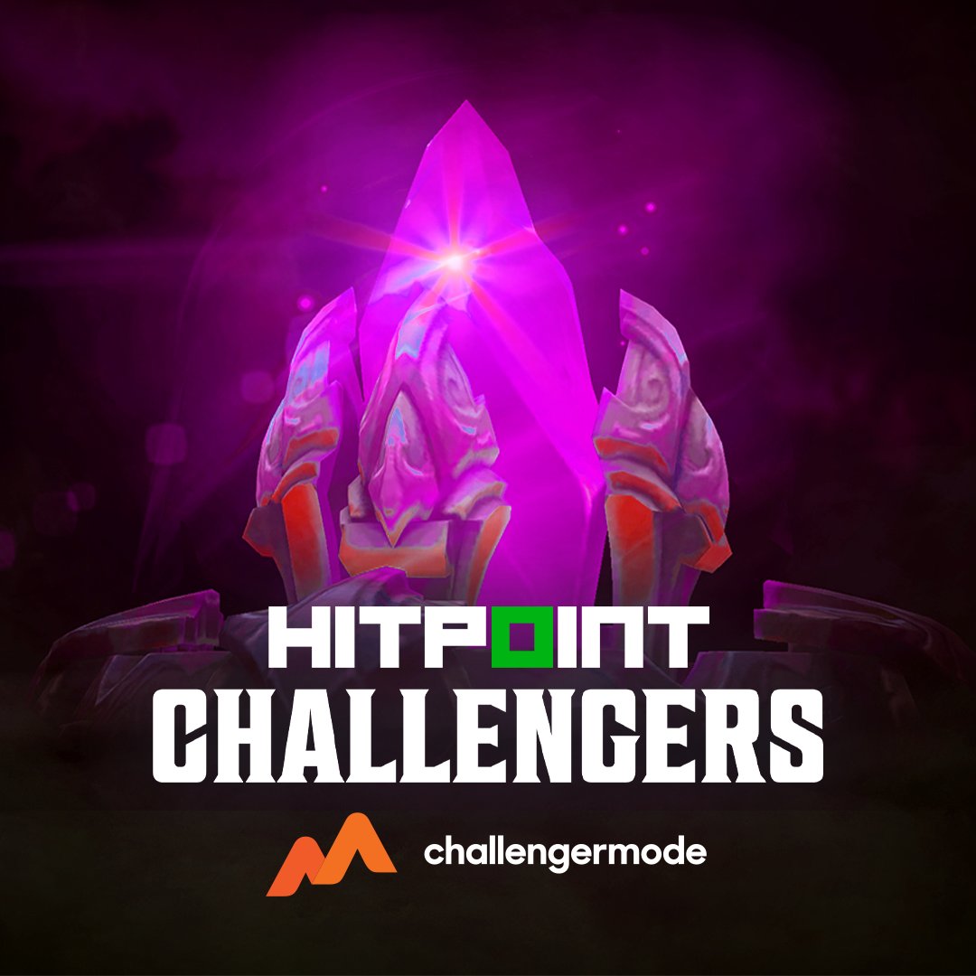 🚨Dnes od 17 nás čeká již 3. kvalifikace do 2. ligy Challengers! Konkurence pomalu odpadá a teď je ta pravá chvíle zabojovat o první velký soutěžní úspěch s týmem!

Neváhejte a skládejte, každý tým se počítá a zvětšuje zábavu v turnaji!😎

▶️ Registrace challengermode.com/s/Hitpoint