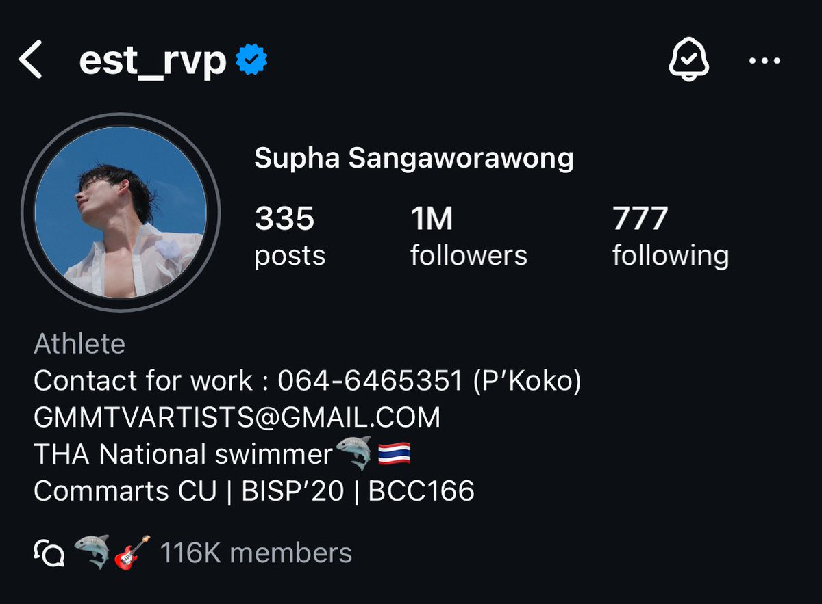 yanwnr's tweet photo. 1M แล้วน้า ดีใจมากๆ ที่ได้เป็น 1 ใน 1M ของน้องเอส ขอให้มีคนรักน้องเอสเพิ่มขึ้นทุกๆ วัน เพราะน้องเอสเหมาะสมที่จะได้รับความรักมากๆ เลยนะะ :-)💙 อยู่ด้วยกันไปเรื่อยๆ เลย เค้าจะคอย support น้องเอสอยู่ข้างหลังเอง รักนะ @EstRvp 

FIRST MILLION IG EST
#IG_1MillionLoveOfEST https://t.co/2B4z7u2qGq