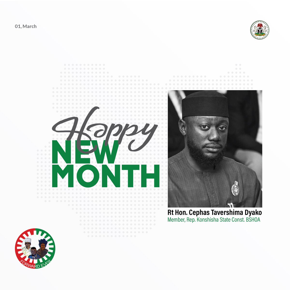 CephasDyako's tweet image. May March bring us calm. Amen 

Happy Bew Month People of Benue