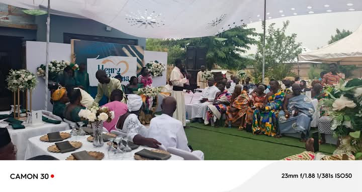 Henry Yaw Gyebi Antwi marries Lady Rosina Asamoah Addo of the Audit Services Directorate of UENR at a colorful ceremony, Atebubu Amantin, in the Bono East region. 

On behalf of the Management, Staff, Students, and Alumni, we wish the newly wedded couple all the best of luck.