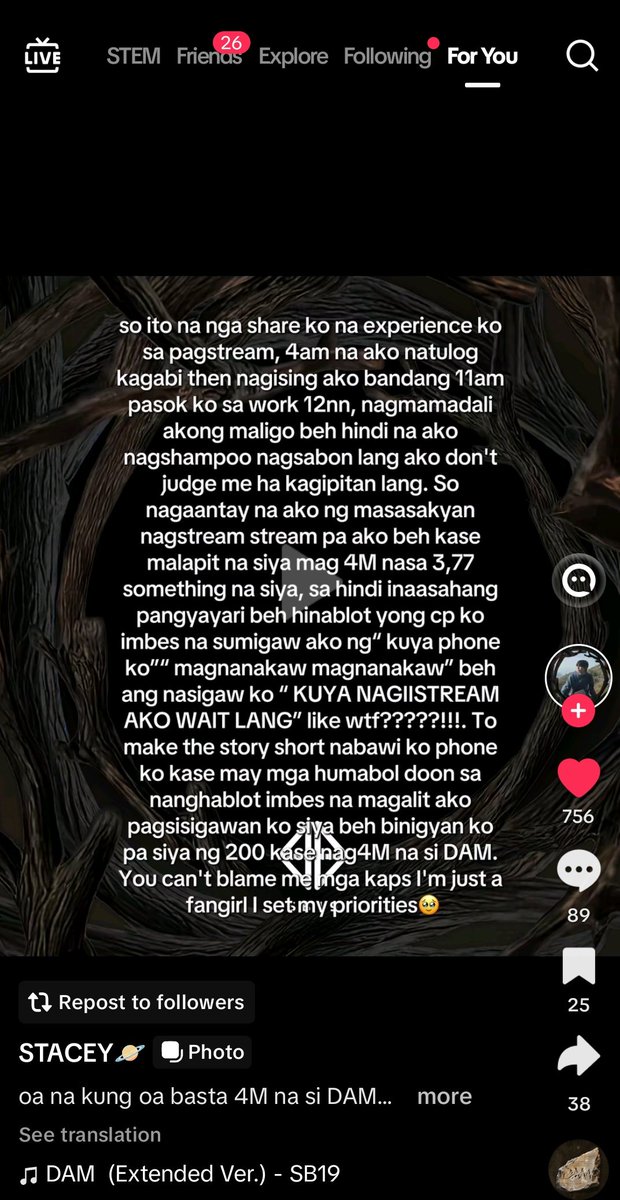 esbees18's tweet image. ❌ Sumigaw kasi ninakawan ng cp
✅ Sumigaw kasi naudlot ang pag-stream ng DAM

ATE NAMAN 😭😭