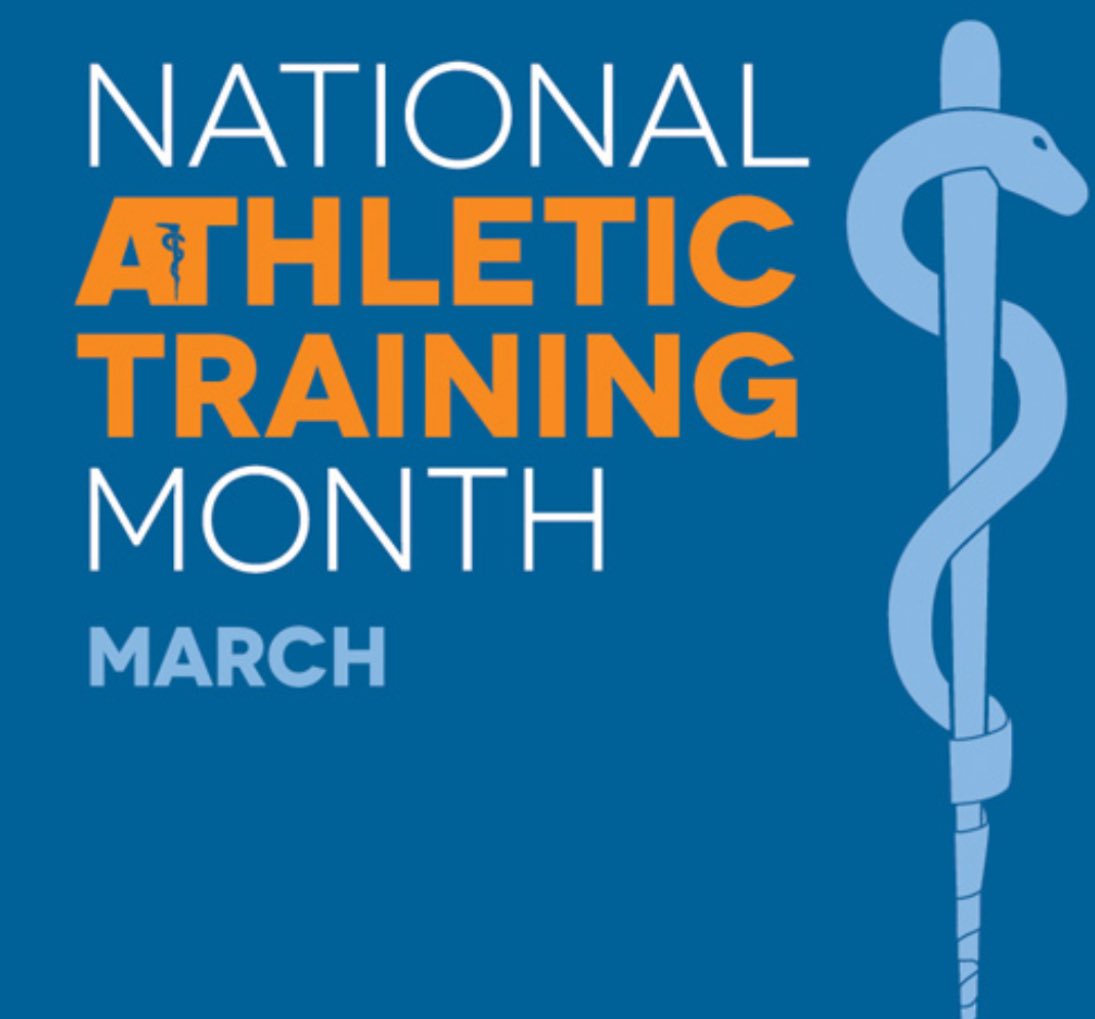 Happy National Athletic Training Month! <a href="/NAIA/">NAIA</a> <a href="/NATA1950/">NATA</a>
