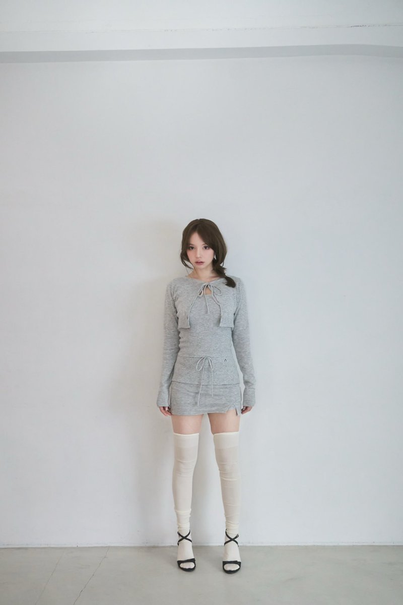 ANDMARY Veronika knit set up ベージュ（ANDMARY】Blenda knit set up） 
