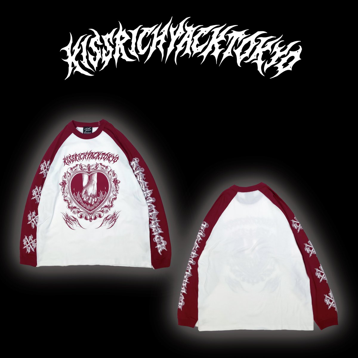 【プレゼント企画】

改めまして本日3/1に11周年、皆様のおかげで迎えることができました👁️
ありがとうございます！

周年記念として画像のラグランTシャツを各2名、合計4名様へプレゼント

リポスト&amp;フォローで応募完了

締切は3/3 20:00✔︎
※当選の方へはDMで連絡
※鍵アカウント対象外