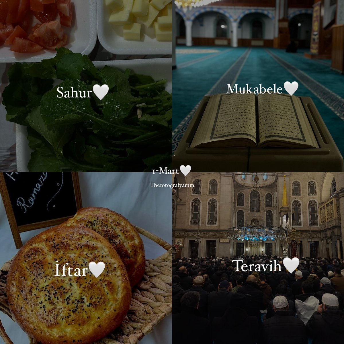 Hoş Geldin Ramazan 🤍🕊