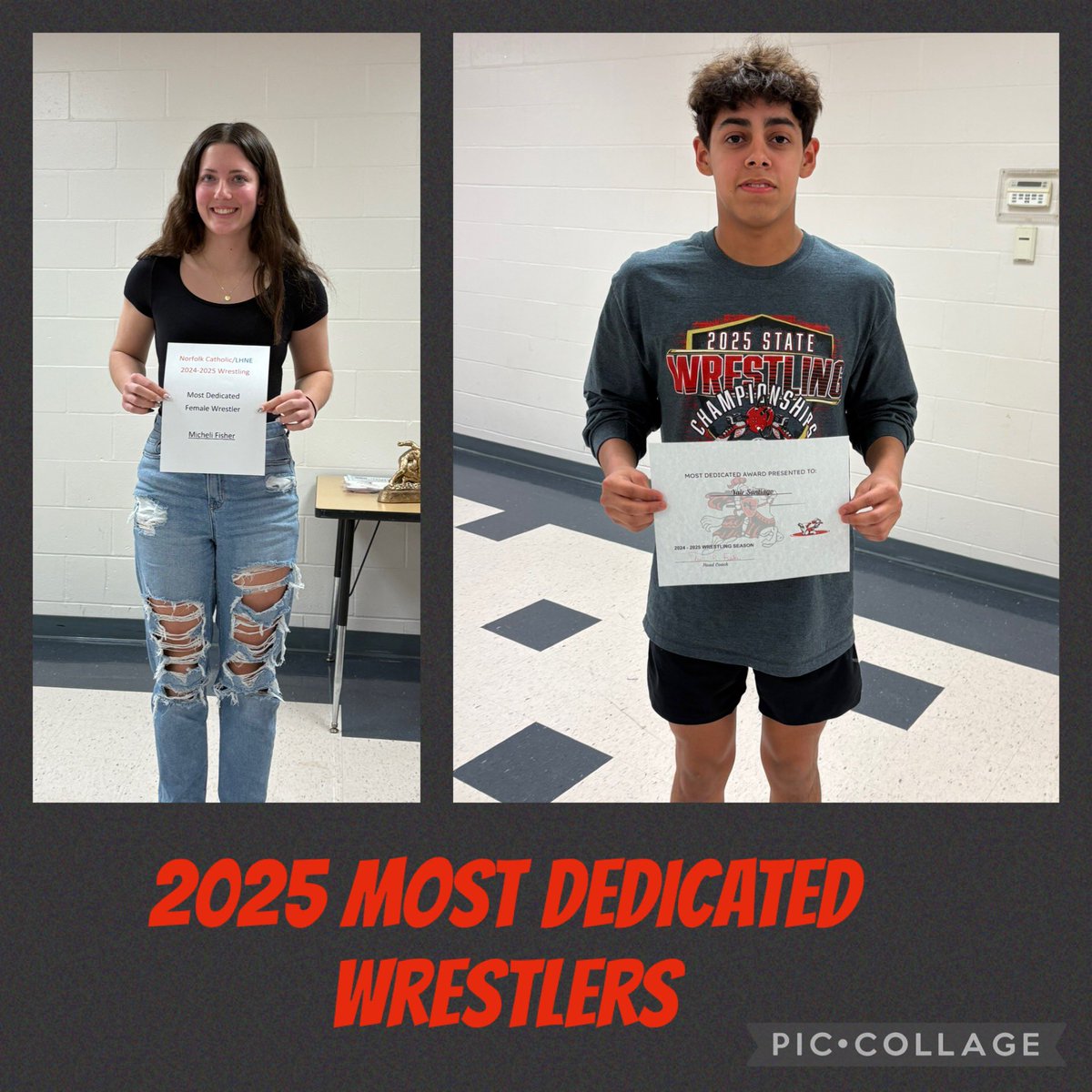 You put in the time, you lead your team by example, and your team acknowledged how much they appreciated all that commitment. Congratulations! #norfolkcatholic
