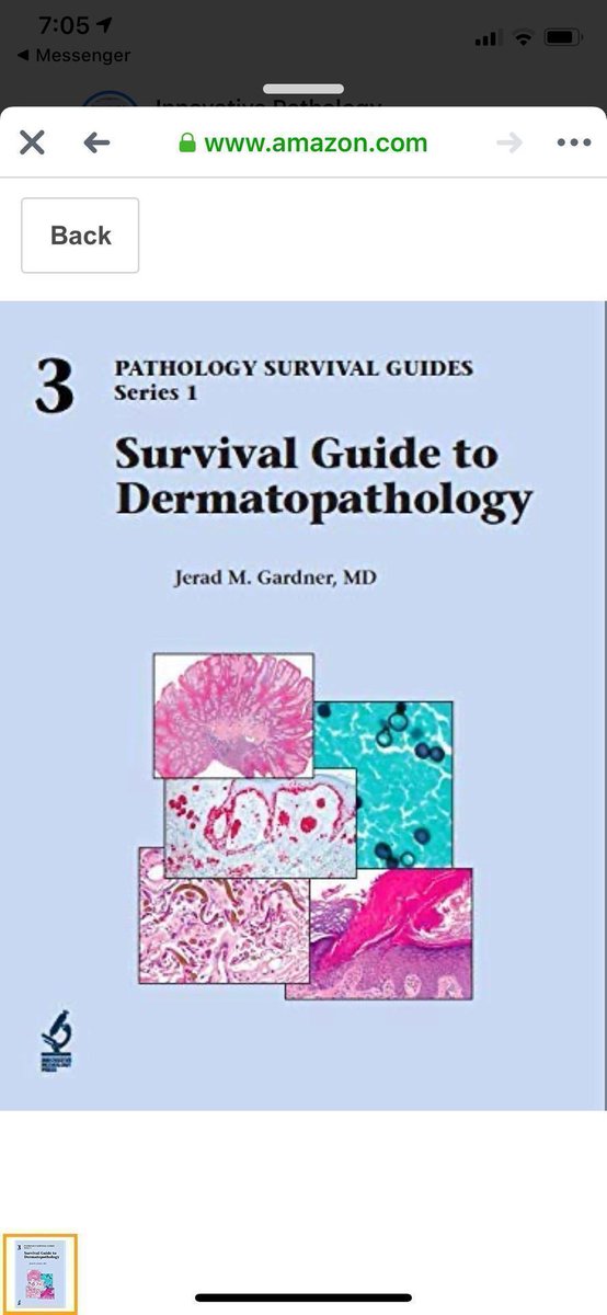 Hi friends. Can I ask a small favor? If you’ve read my #dermpath survival guide book &amp; found it helpful, could you please rate it &amp; write a short honest review on Amazon?
buff.ly/366R7va  Thank you! 🙏🏻 #Pathology #dermatology #dermatologia #dermtwitter #pathologists