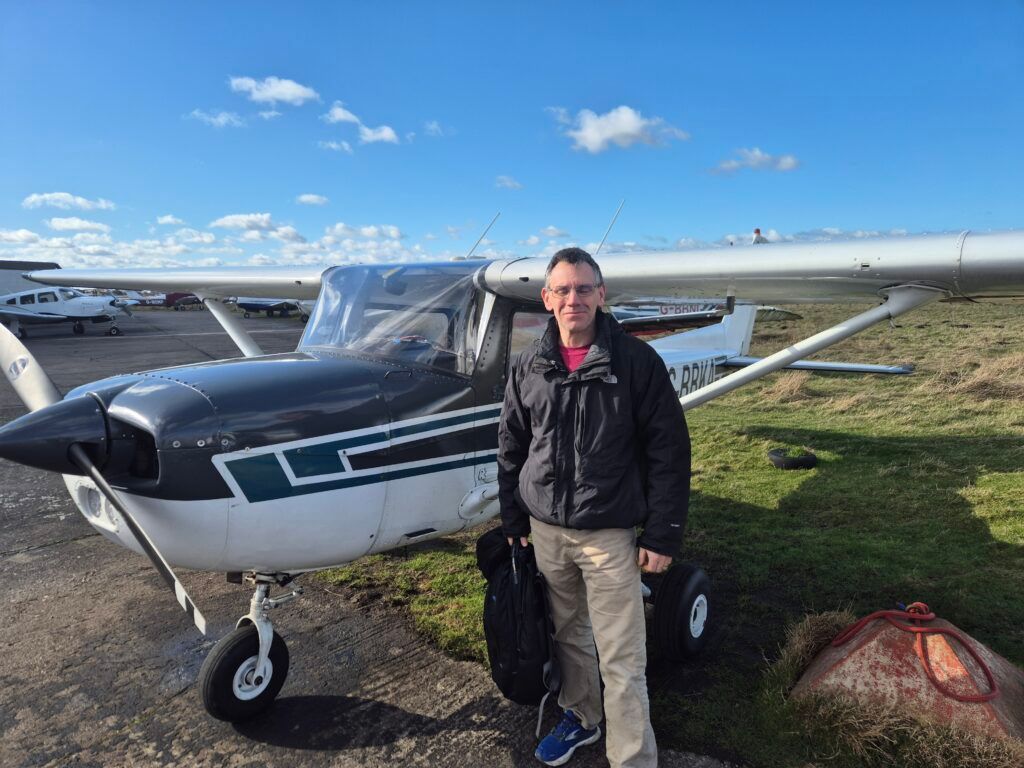 YorkshireAero's tweet photo. Second skills test pass of the week. This time it was John Verdicchio who passed his Instrument Rating (Restricted). https://t.co/QmrcW90PNU https://t.co/aS76oQitLZ