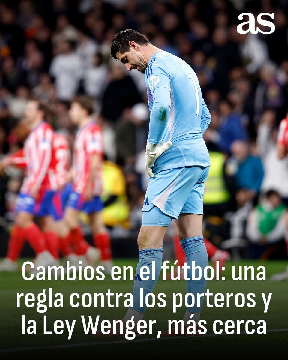 🚨 IFAB ha aprobado este sábado modificaciones en las reglas del fútbol

⏱️ Se va a perseguir las pérdidas de tiempo de los guardametas

👀 En caso de que suceda, se castigará al equipo defensor con saque de esquina en contra

✍️ <a href="/ruby_ares/">Rubén Arés</a> 

➡️ cutt.ly/drtoY178