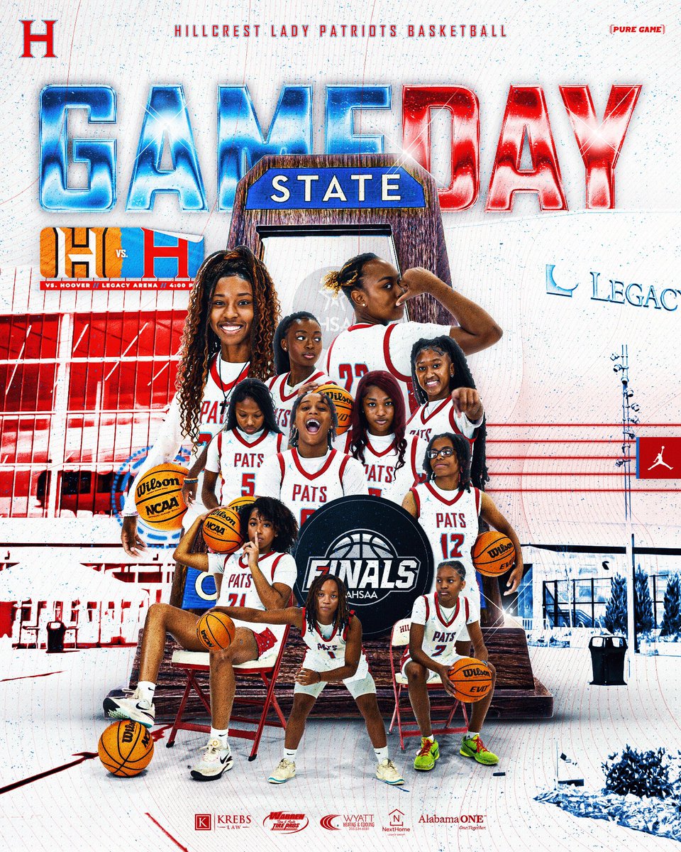 GAMEDAY! State Championship at 4 o clock vs Hoover!