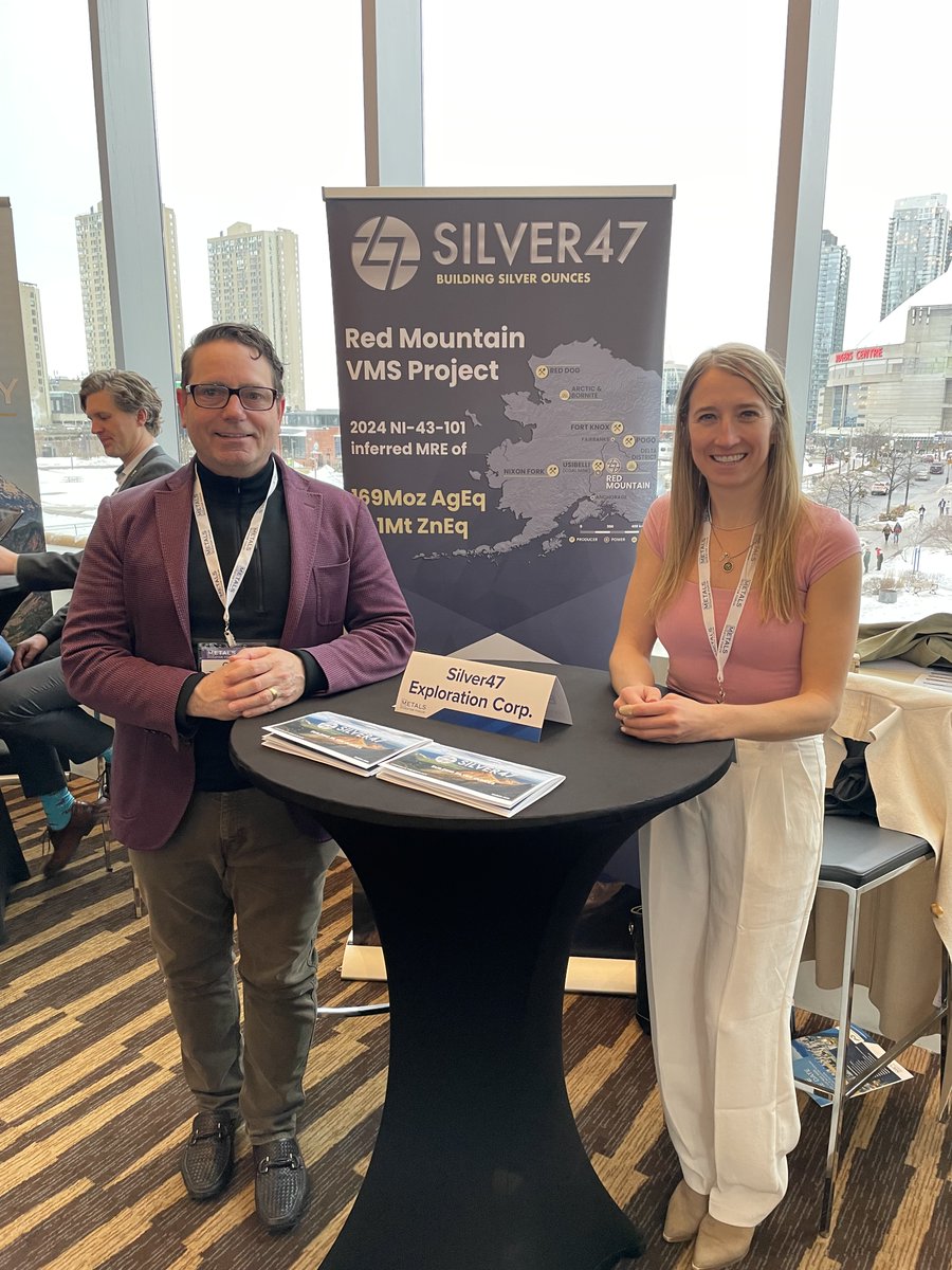 Silver47co's tweet photo. Our Silver47 team has had an excellent #MIFToronto with many new contacts. Don't miss our CEO/Director Gary R. Thompson's presentation today, Mar. 1st @ 5:20 pm EST / 2:20 pm PST. Register now to secure your in-person or virtual spot.
๐ https://t.co/Wf3jvxxMXr
$AGA #mining #MIF2025