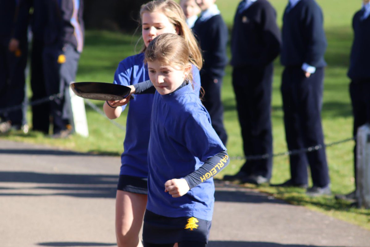 What better way to celebrate the arrival of Spring than with the great Farleigh House Pancake Race on a very sunny Saturday! 🥞 After plenty of laughter and lots of friendly competition, mighty Merlins came out on top. Huge fun all round! #farleighfamily
