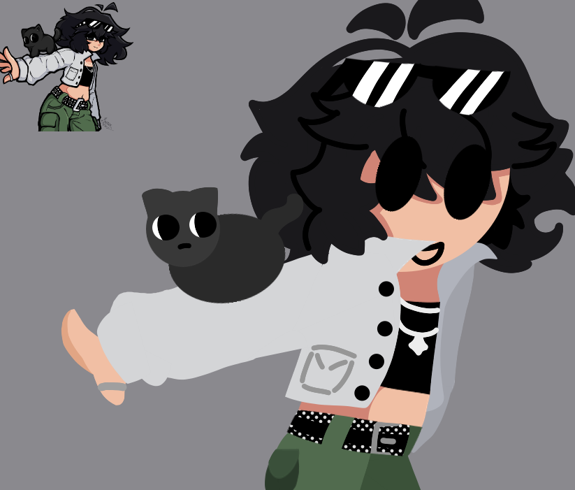 Coming back on main to repost more art we did -Boo