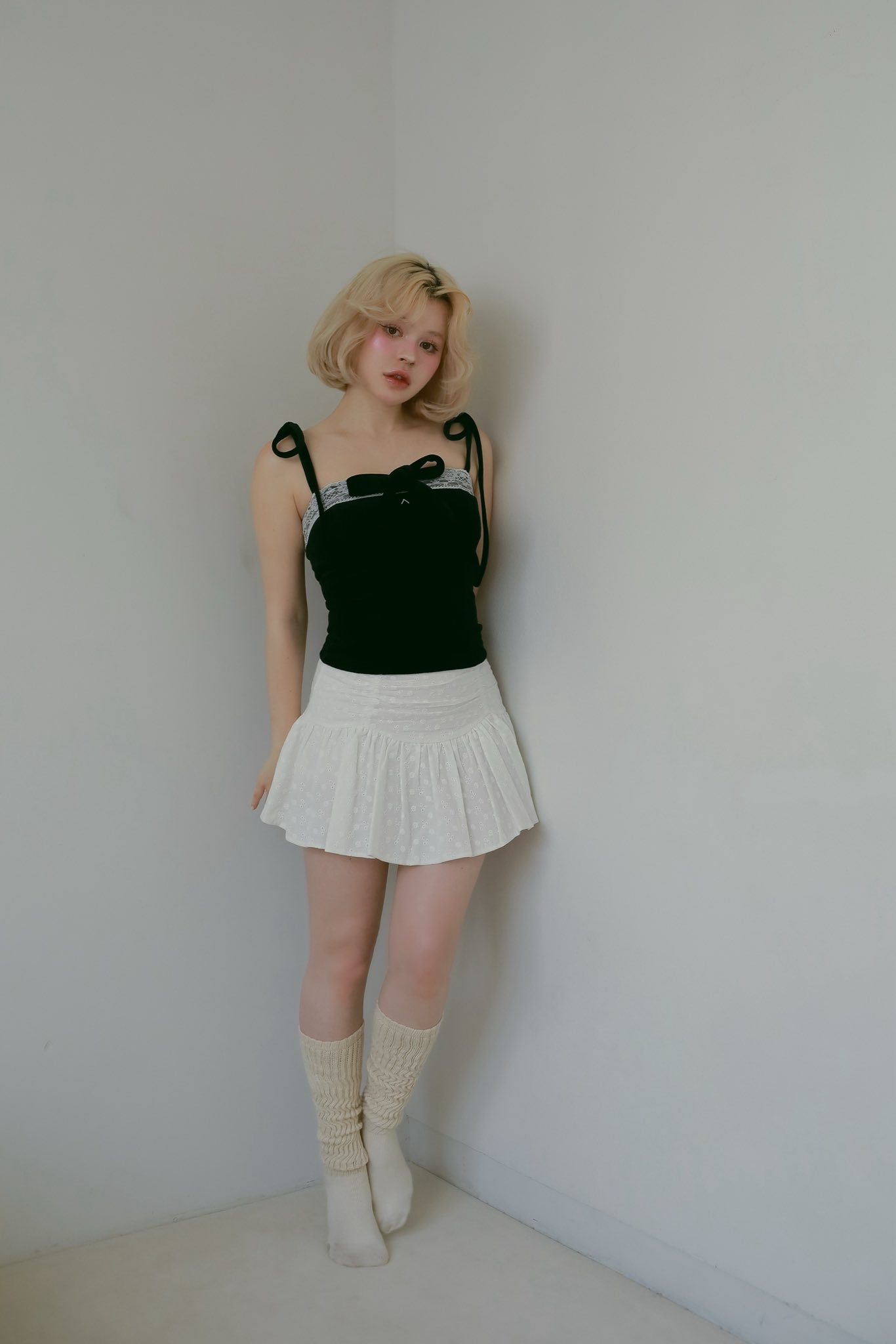 Candy cotton skirt アンドマリー　andmary Candy cotton skirt