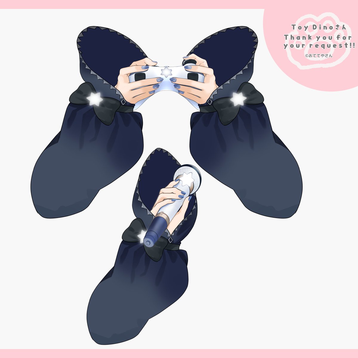 I commissioned some hand assets for Meeta!

Art 🎨: @/oteteyasan

Thank you for the delivery!
#Meetart #MeetaOsita #Skeb