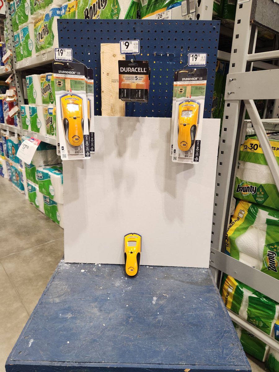 TheBeardedOne1566 (@forjared1566) on Twitter photo Come down to your Marietta Lowe's and see Big Trev try out the Zircon Studsensor L50! He says it beeps when he walks by, but that was deemed inaccurate 🤣 
@R1DEMOS Come down to your Marietta Lowe's and see Big Trev try out the Zircon Studsensor L50! He says it beeps when he walks by, but that was deemed inaccurate 🤣 
@R1DEMOS
