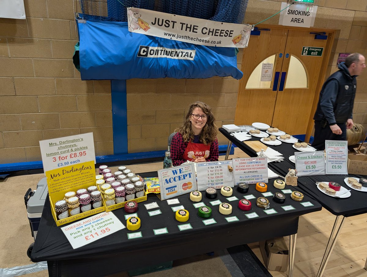 Wigan Beer Festival (@wiganbeerfest) on Twitter photo It has been remiss of us not to mention to date that we have <a href="/Justthecheese1/">Just The Cheese</a> back with us, so if you like cheese and biscuits with your beer, cider or gin you know where to go, and you take some home with you too. Lovely
#37thWBF2925 It has been remiss of us not to mention to date that we have <a href="/Justthecheese1/">Just The Cheese</a> back with us, so if you like cheese and biscuits with your beer, cider or gin you know where to go, and you take some home with you too. Lovely
#37thWBF2925