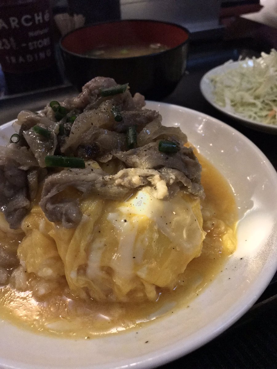 1004Uii's tweet photo. みやまいさんの和風オムライス
卵の上の餡が絶品美味しかった〜
 #セレーネカフェ https://t.co/tysTEzAWbs