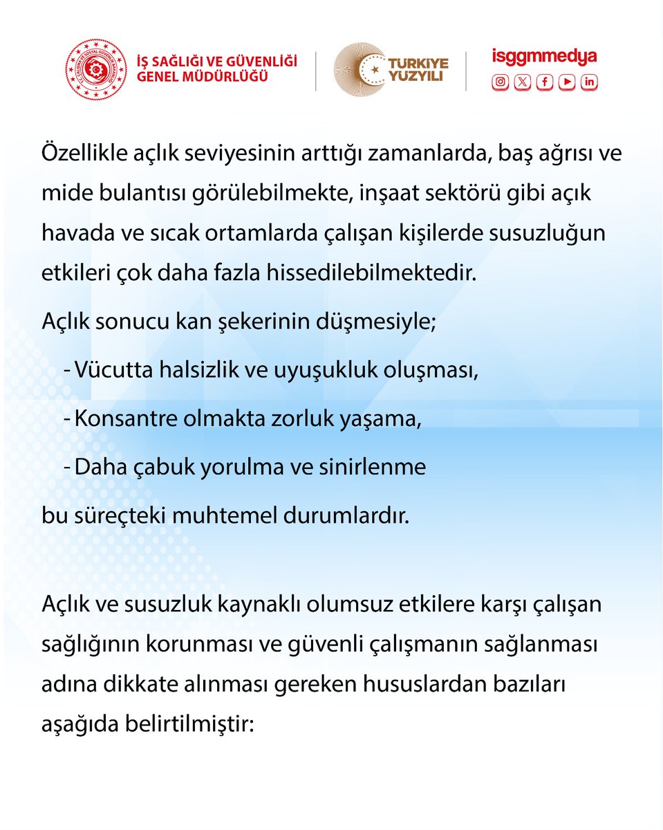 isggmmedya's tweet photo. Daha fazla bilgi için https://t.co/ZYDrlxE1dG internet adresimizden "Oruçlu Çalışma" bilgi kartını inceleyebilirsiniz. https://t.co/7Up88vqI3Z