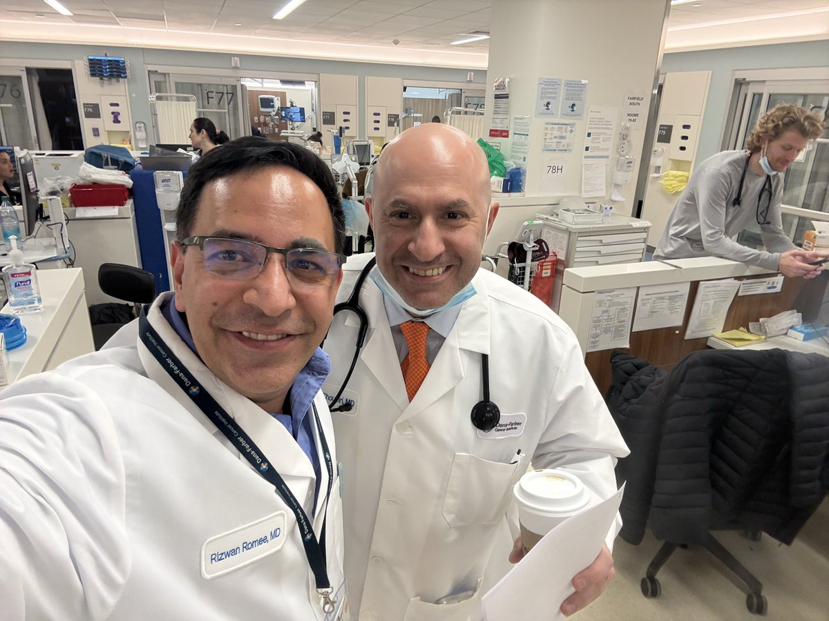 Rizwan Romee (@romeerizwan) on Twitter photo Two amigos on a mission to conquer kidney cancer!! <a href="/DrChoueiri/">Toni Choueiri, MD</a> <a href="/DanaFarber/">Dana-Farber</a> <a href="/DanaFarber_GU/">Dana-Farber Lank Center for Genitourinary Oncology</a> <a href="/Romee_Lab/">Romee Lab</a> #NK #immunotherapy #KidneyCancer Two amigos on a mission to conquer kidney cancer!! <a href="/DrChoueiri/">Toni Choueiri, MD</a> <a href="/DanaFarber/">Dana-Farber</a> <a href="/DanaFarber_GU/">Dana-Farber Lank Center for Genitourinary Oncology</a> <a href="/Romee_Lab/">Romee Lab</a> #NK #immunotherapy #KidneyCancer
