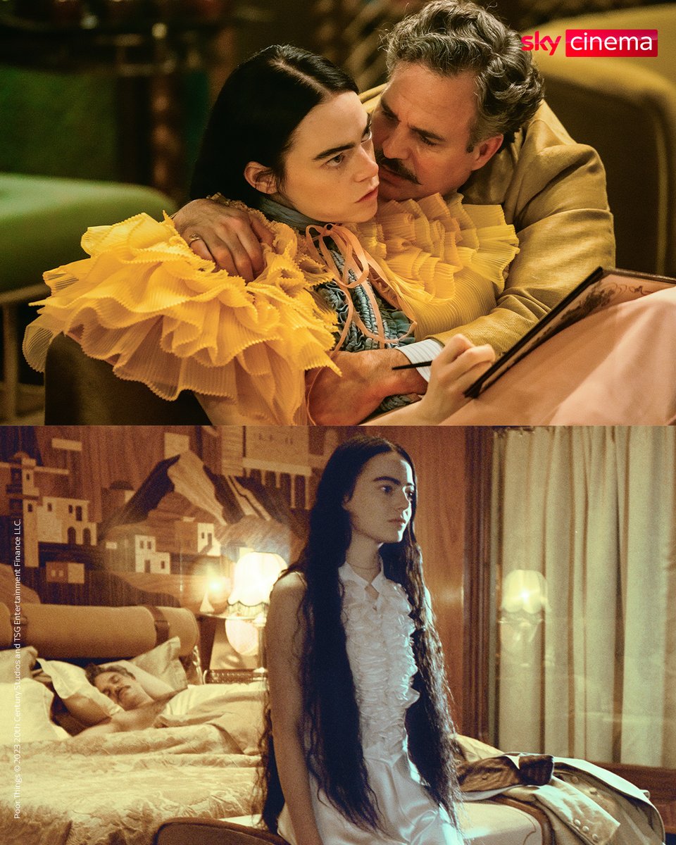 SkyItalia's tweet photo. Una nuova possibilità, un’avventura fuori dal comune, questa è la storia surreale di Bella Baxter. 

#PovereCreature dal 2 marzo su Sky Cinema e on demand https://t.co/aJwK9O62LX