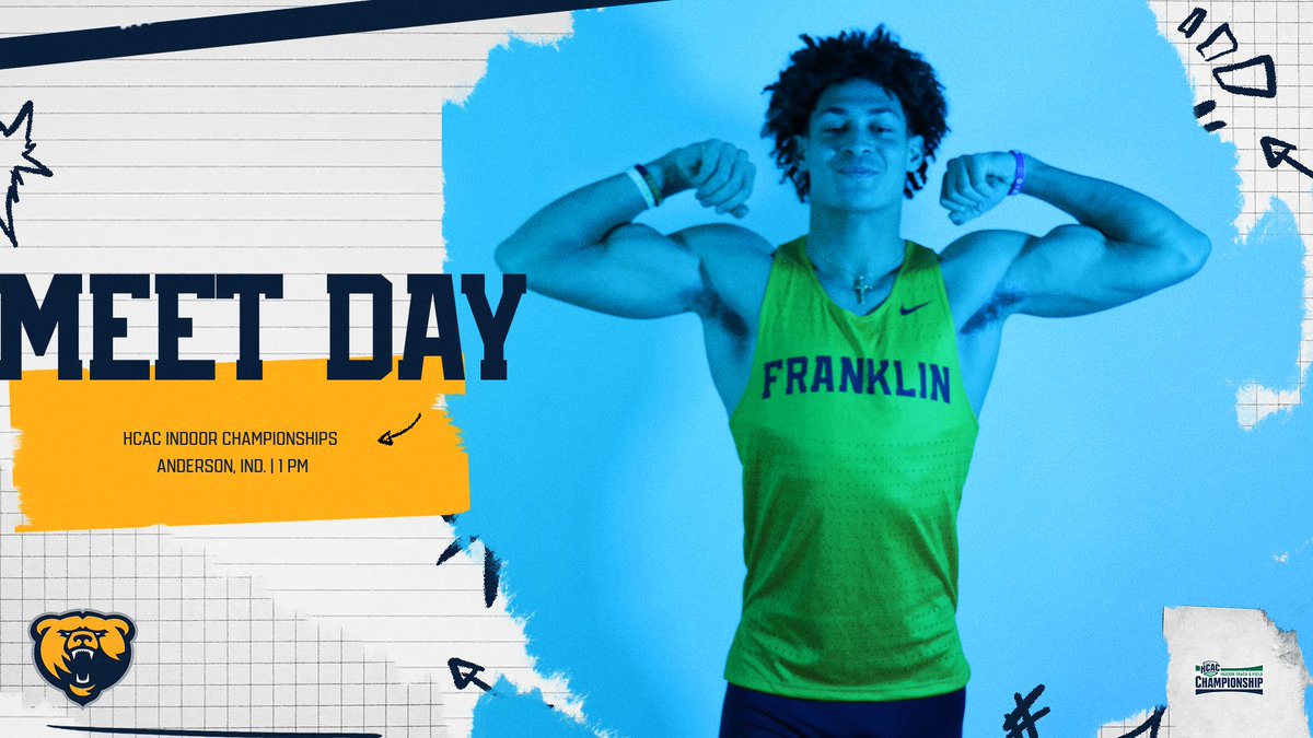 .@fcgrizxctf faces off with the best from the HCAC today, heading to Anderson for the HCAC Indoor Championships! 

Good luck, #TeamGriz!