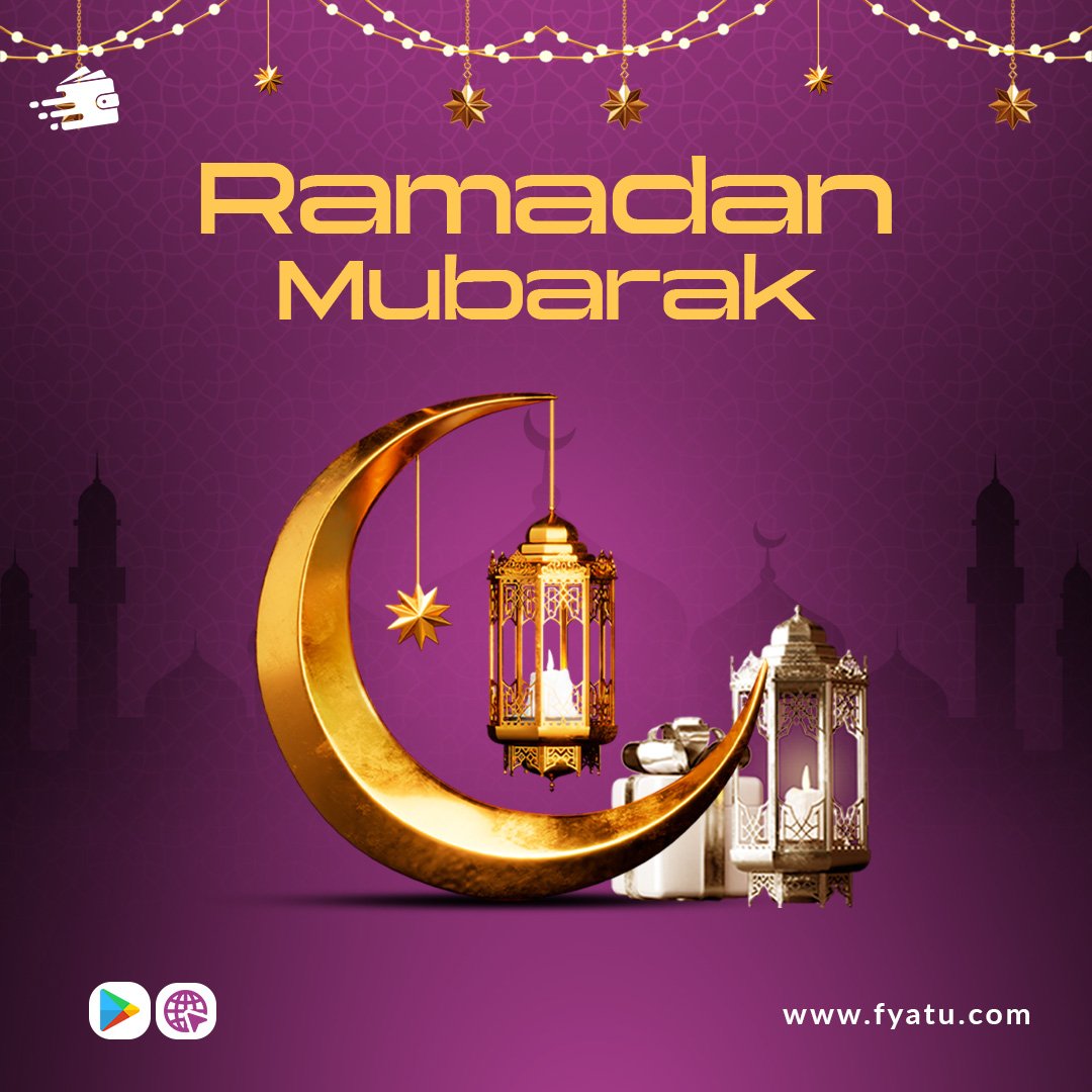 Ramadan Kareem from Fyatu to all muslim around the world. #fyatu #ramadankareem #usefyatuapp