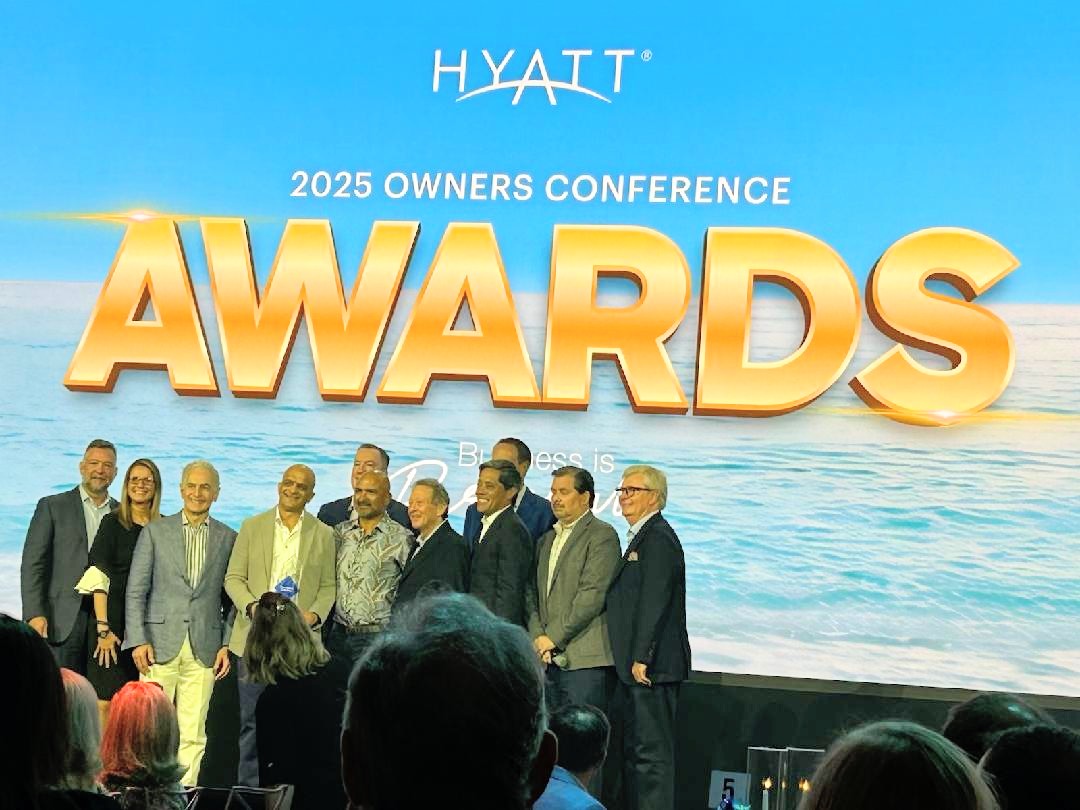 3HGroup's tweet image. We are proud and honored to announce 3H Group has been named Developer of the Year by @Hyatt! Five of our hotels across Alabama, Florida, and Tennessee were recognized, and we accepted the award at the 2025 Hyatt Owners Conference this week. Congrats to our team and partners!