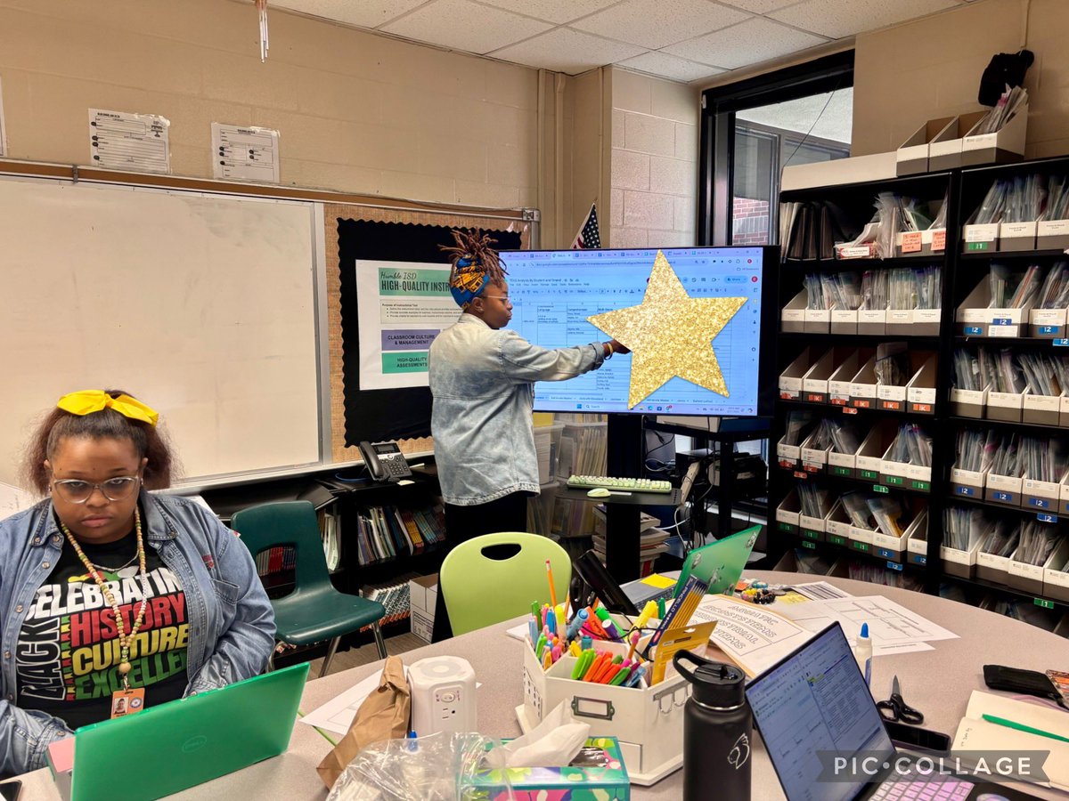 Shoutout to the amazing <a href="/HumbleISD_WPE/">Whispering Pines</a> literacy coach leading the charge in data PLCs! 📊 Analyzing student data, targeting key skills, and forming purposeful groups to drive success. <a href="/ErikaNSanders/">Erika Sanders</a>