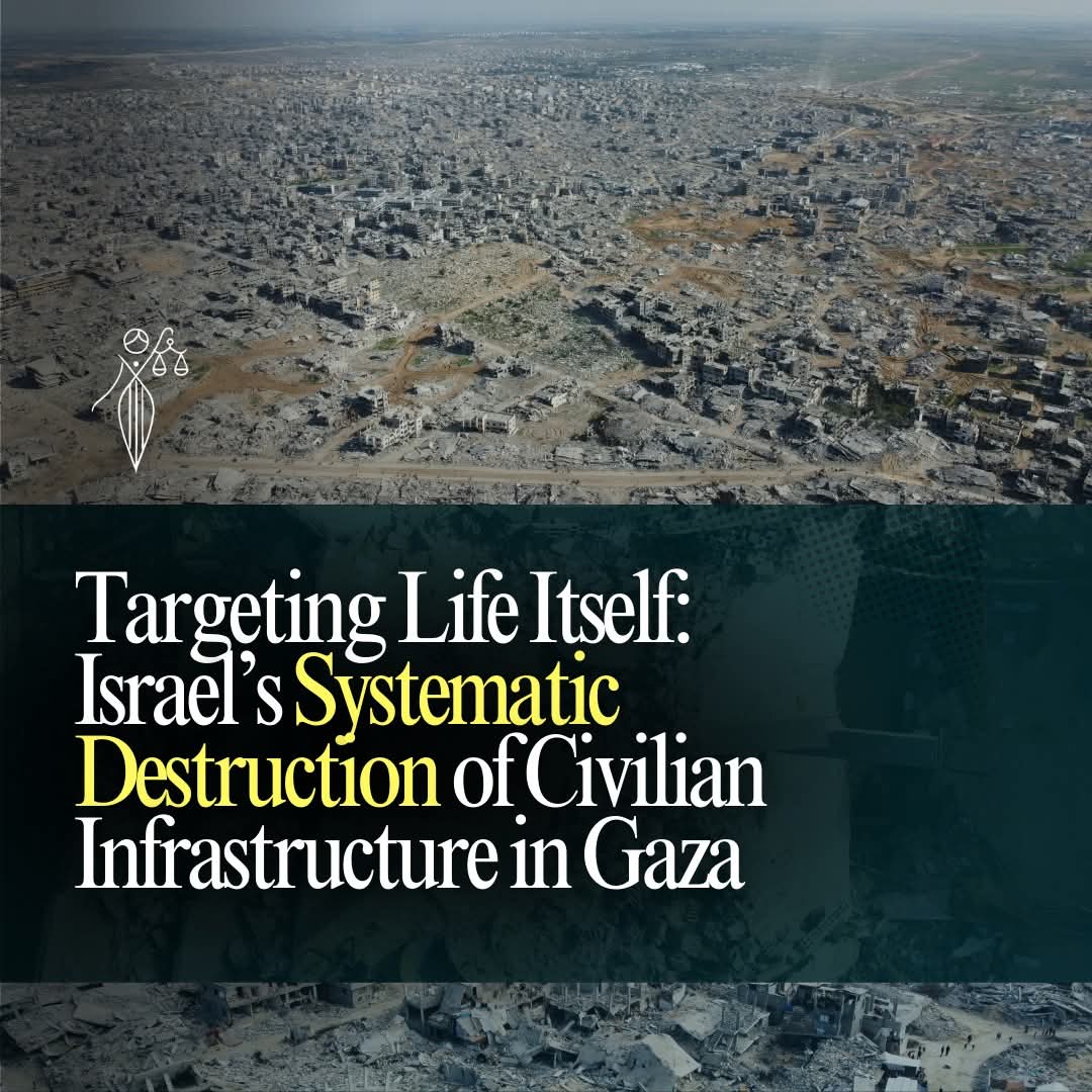 HindRFoundation's tweet photo. In #Gaza 80% of homes, hospitals, schools, and water systems were deliberately destroyed by #Israel—this meets the legal definition of #genocide.
The #HindRajabFoundation is taking action at the ICC and national courts to hold war criminals accountable.
Read the full article ⬇️ https://t.co/Prin74dpR0