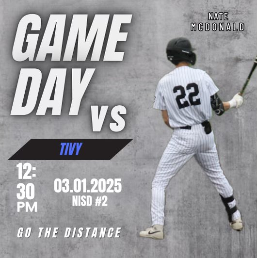🔔Clark, TX ⚾️Gameday Alert 🔔 

Varsity will finish the <a href="/sahsclassic/">SA Baseball Classic</a> vs Tivy at 12:30 NISD #2

JV will play Jay HS at 12:15 and 4:15.